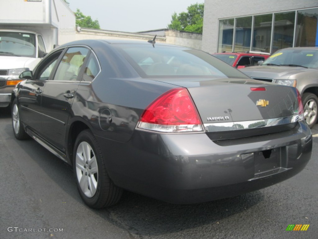 2011 Impala LS - Cyber Gray Metallic / Ebony photo #3