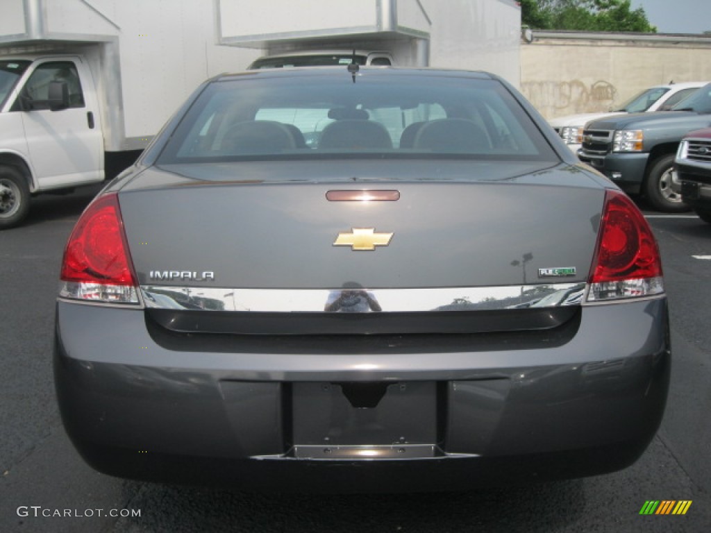 2011 Impala LS - Cyber Gray Metallic / Ebony photo #4