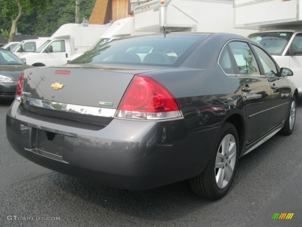 2011 Impala LS - Cyber Gray Metallic / Ebony photo #5