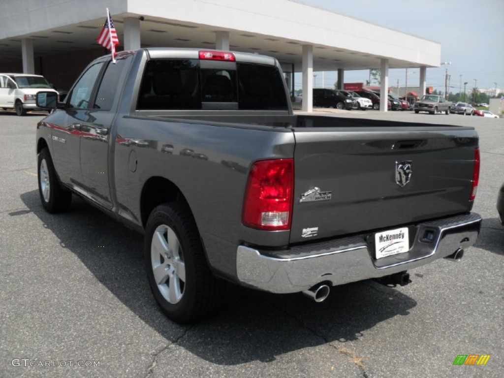 2011 Ram 1500 SLT Quad Cab - Mineral Gray Metallic / Dark Slate Gray/Medium Graystone photo #2