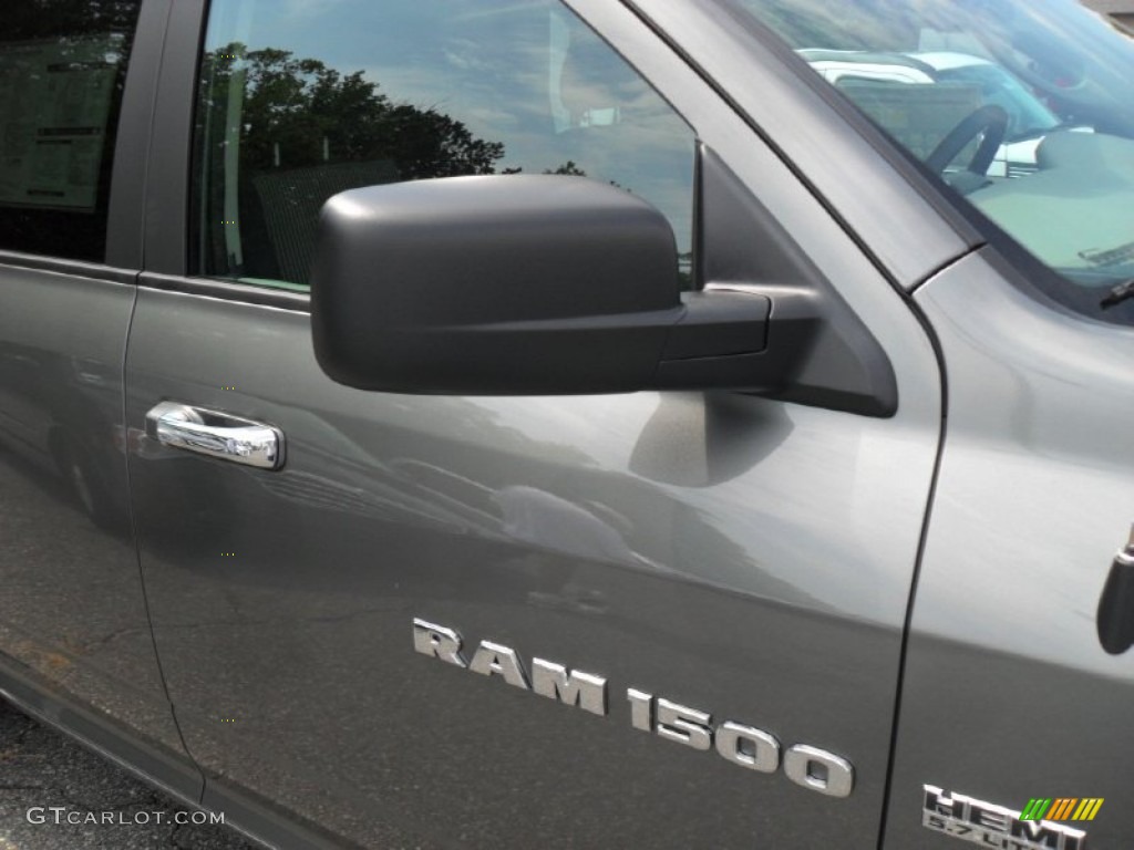 2011 Ram 1500 SLT Quad Cab - Mineral Gray Metallic / Dark Slate Gray/Medium Graystone photo #24