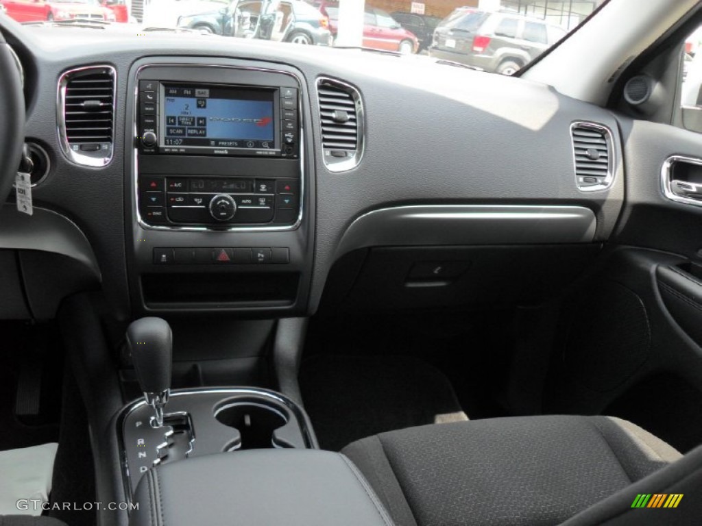 2011 Dodge Durango Heat 4x4 Black Dashboard Photo #51308071