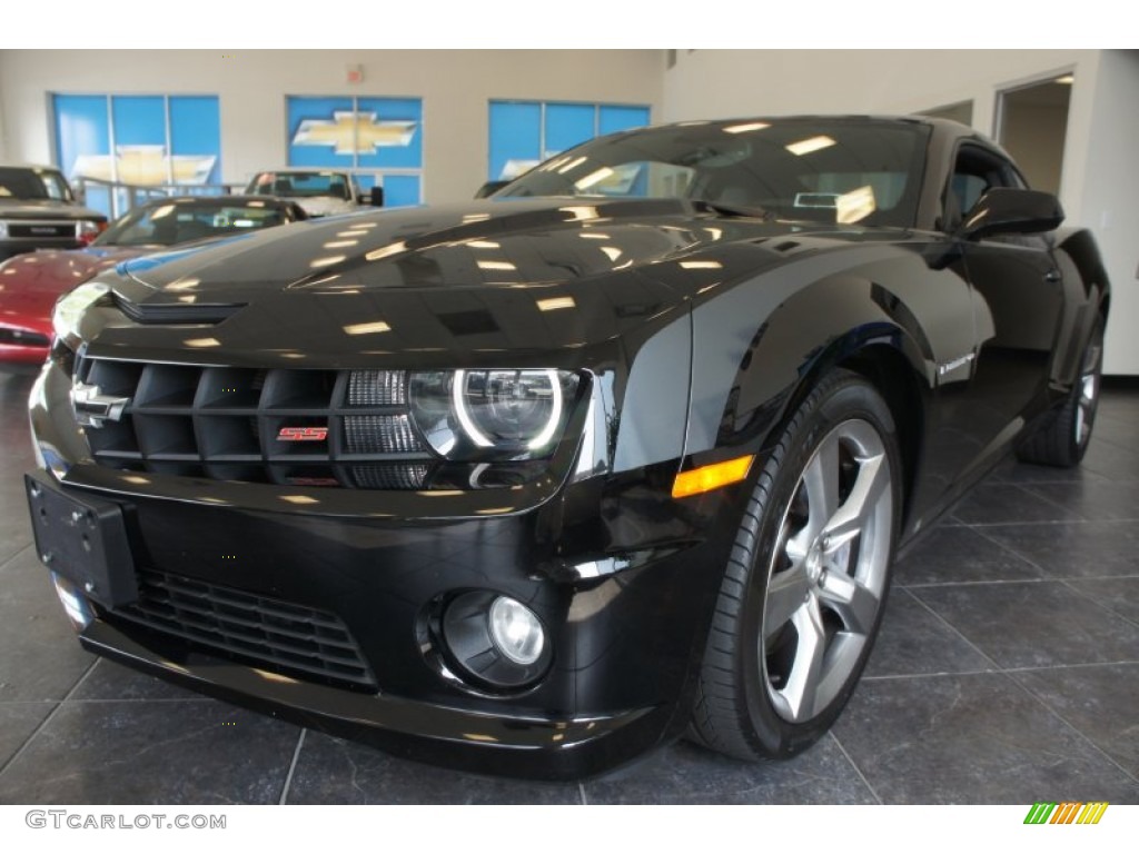 Black 2010 Chevrolet Camaro SS/RS Coupe Exterior Photo #51308536