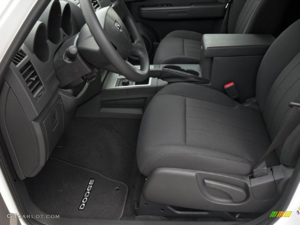 Dark Slate Gray Interior 2011 Dodge Nitro Heat 4x4 Photo #51309205