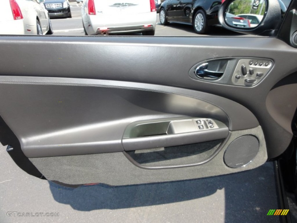 2007 Jaguar XK XK8 Coupe Charcoal Door Panel Photo #51309937