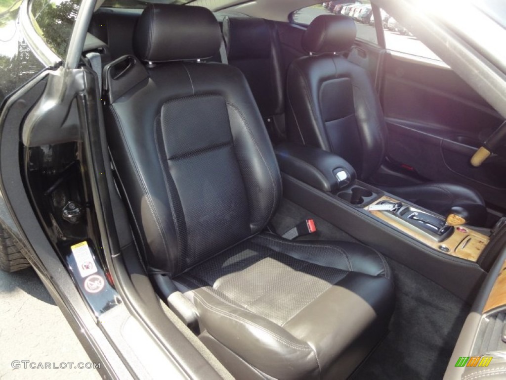Charcoal Interior 2007 Jaguar XK XK8 Coupe Photo #51310063
