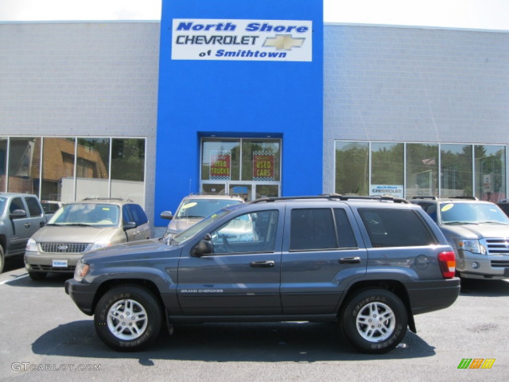 2003 Grand Cherokee Laredo 4x4 - Steel Blue Pearlcoat / Dark Slate Gray photo #1