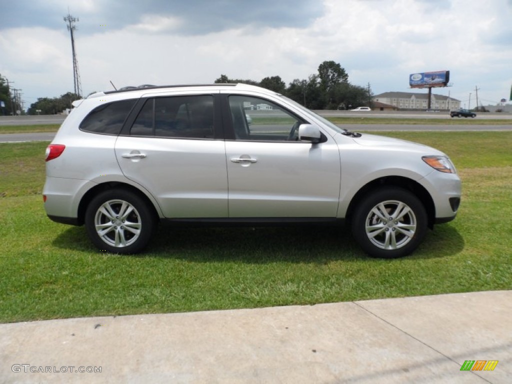 Moonstone Silver 2011 Hyundai Santa Fe Limited AWD Exterior Photo #51310885