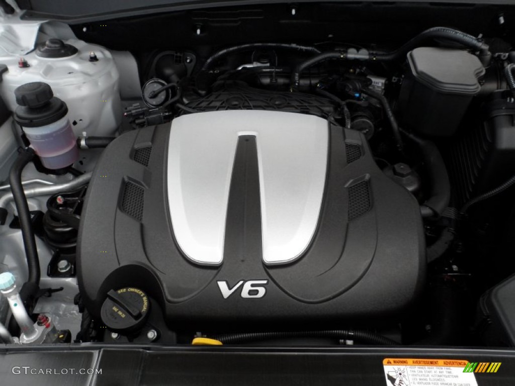 2011 Hyundai Santa Fe Limited AWD 3.5 Liter DOHC 24-Valve VVT V6 Engine Photo #51311113