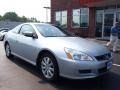 2006 Alabaster Silver Metallic Honda Accord EX V6 Coupe  photo #2