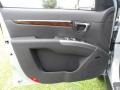 2011 Hyundai Santa Fe Cocoa Black Interior Door Panel Photo