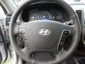 Cocoa Black Steering Wheel Photo for 2011 Hyundai Santa Fe #51311371