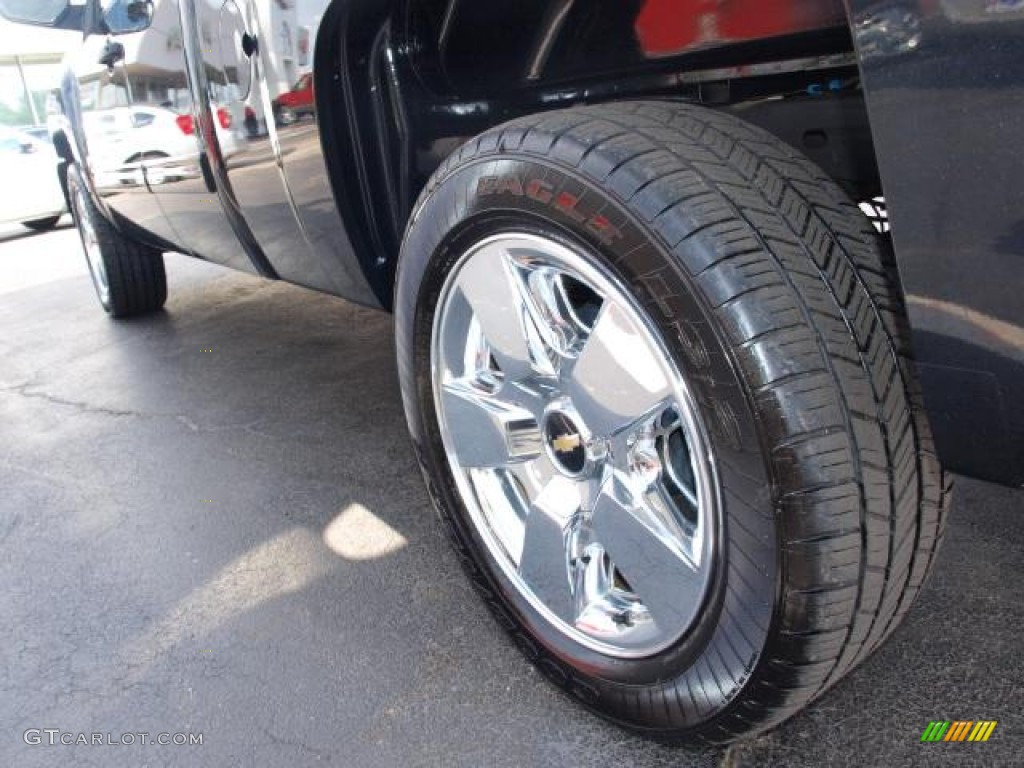 2010 Silverado 1500 LT Extended Cab 4x4 - Black Granite Metallic / Ebony photo #4