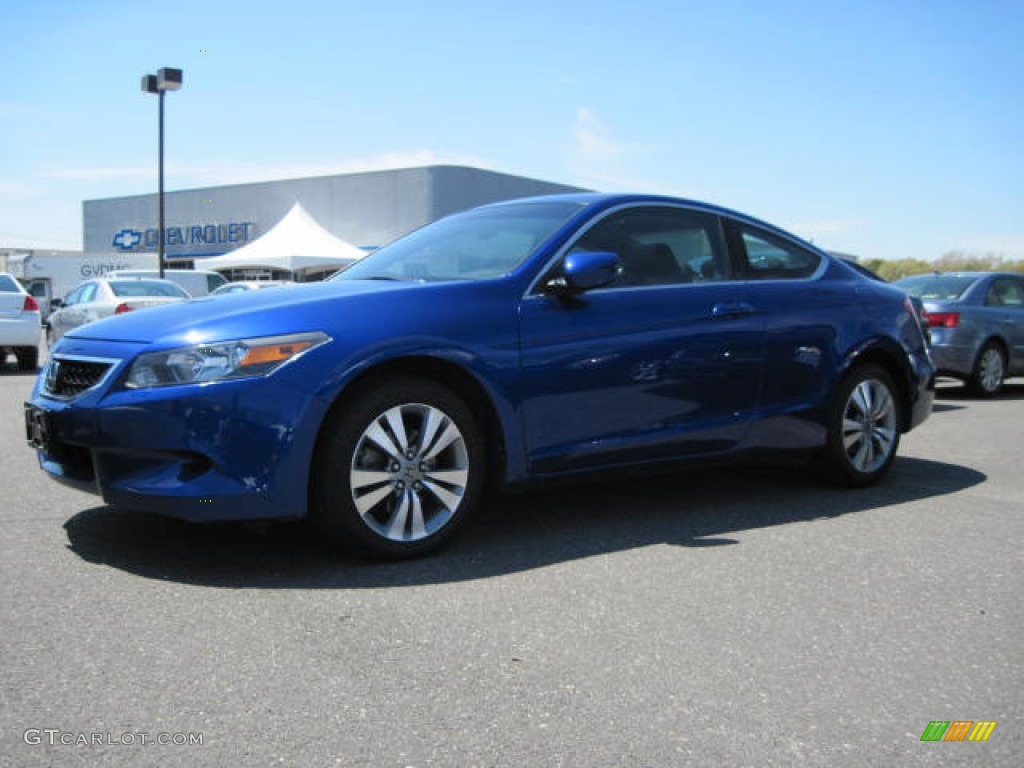 2009 Accord EX Coupe - Belize Blue Pearl / Black photo #1