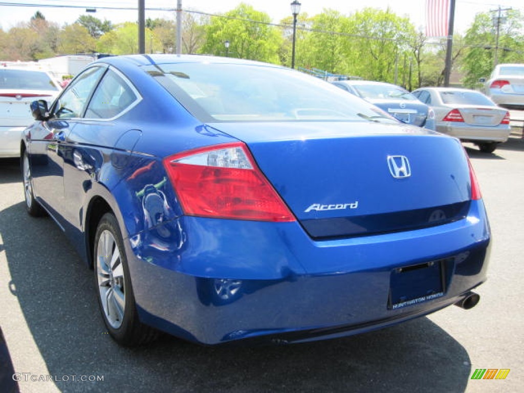 2009 Accord EX Coupe - Belize Blue Pearl / Black photo #2