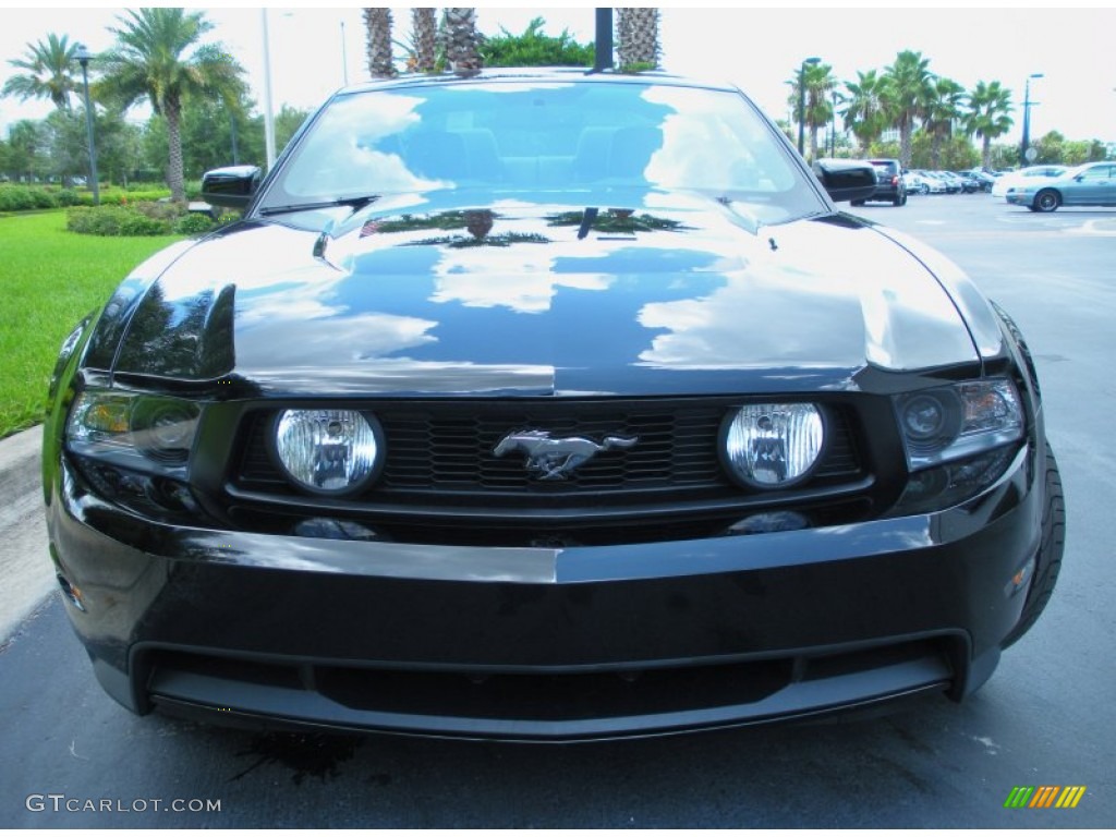 2011 Mustang GT Premium Coupe - Ebony Black / Charcoal Black photo #3