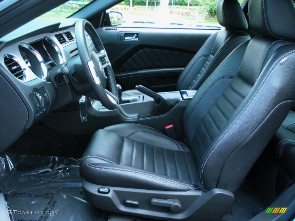 Charcoal Black Interior 2011 Ford Mustang GT Premium Coupe Photo #51312826