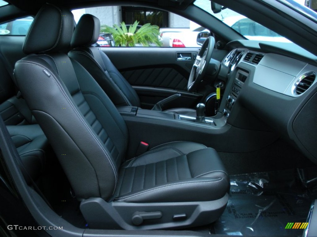 2011 Mustang GT Premium Coupe - Ebony Black / Charcoal Black photo #15