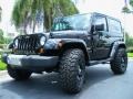 2011 Black Jeep Wrangler Sahara 4x4  photo #2