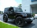 2011 Black Jeep Wrangler Sahara 4x4  photo #4