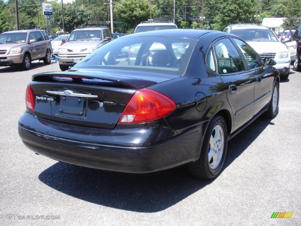2003 Taurus SES - Black / Dark Charcoal photo #4