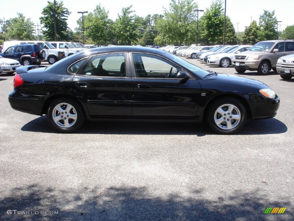 2003 Taurus SES - Black / Dark Charcoal photo #7