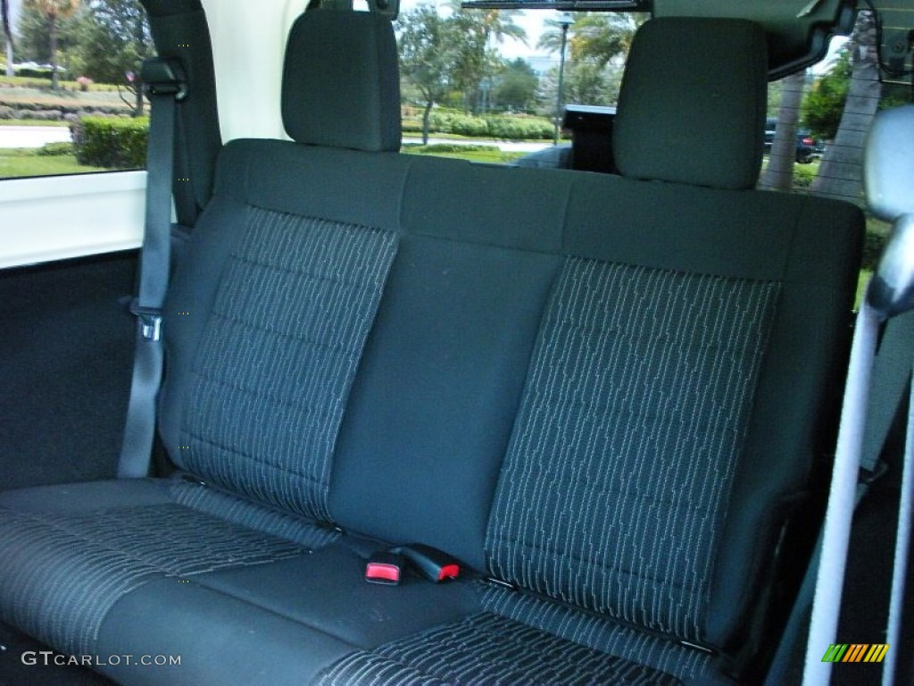 2011 Wrangler Sahara 4x4 - Black / Black photo #14