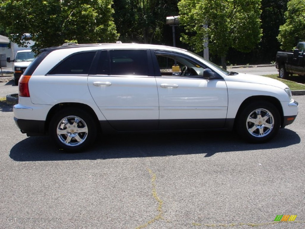 2004 Pacifica  - Stone White / Light Taupe photo #7