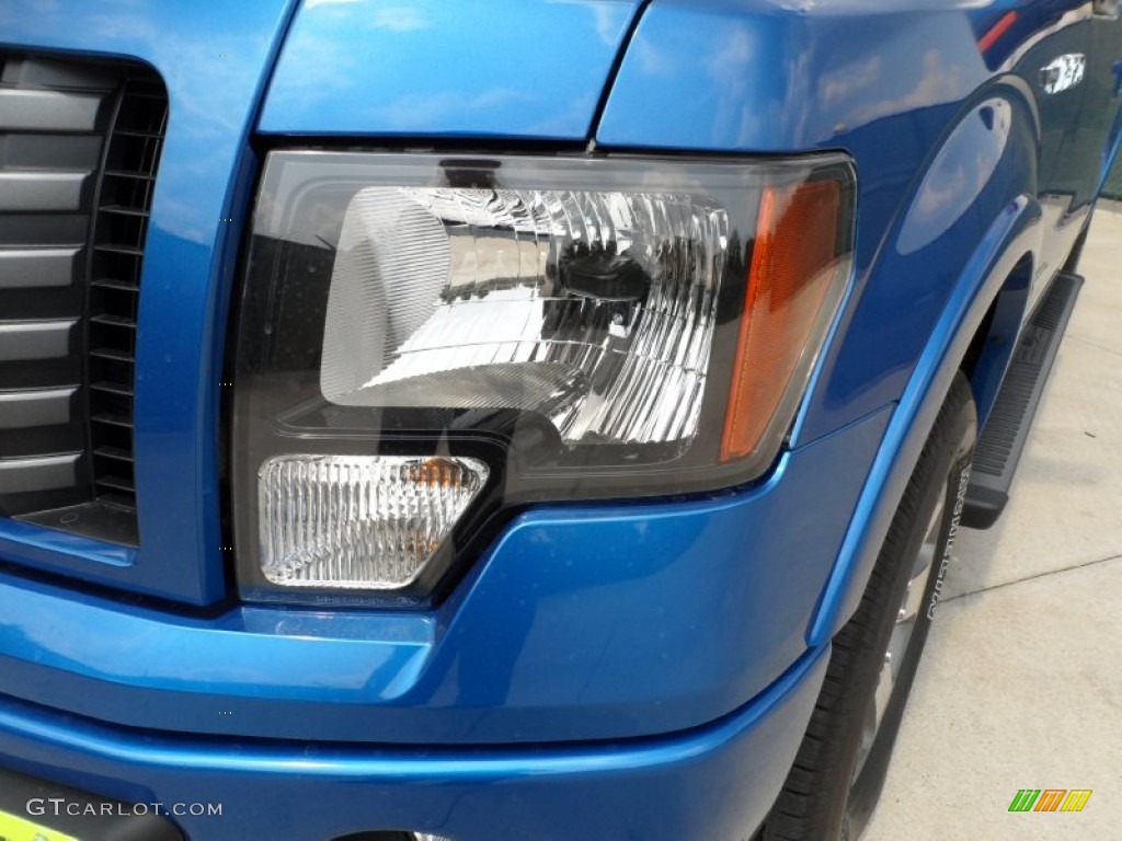 2011 F150 FX2 SuperCrew - Blue Flame Metallic / Black photo #9