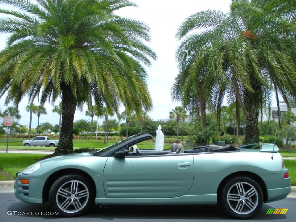 Alloy Green Pearl 2003 Mitsubishi Eclipse Spyder GTS Exterior Photo #51314512