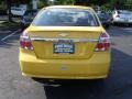 2011 Summer Yellow Chevrolet Aveo LT Sedan  photo #5