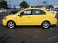 2011 Summer Yellow Chevrolet Aveo LT Sedan  photo #9