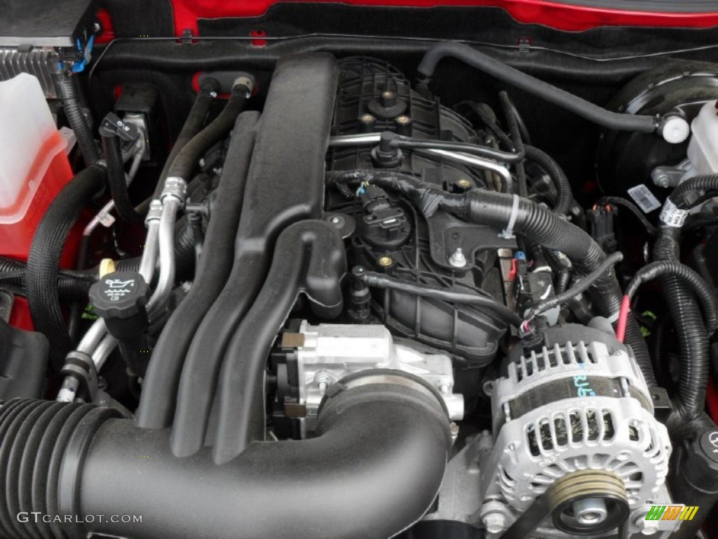 2011 GMC Canyon SLE Crew Cab 5.3 Liter OHV 16-Valve Vortec V8 Engine Photo #51315751