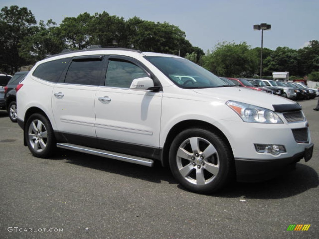 Summit White 2009 Chevrolet Traverse LTZ AWD Exterior Photo #51315922