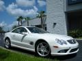 2008 Alabaster White Mercedes-Benz SL 550 Roadster  photo #4