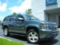 2008 Blue Granite Metallic Chevrolet Tahoe LTZ  photo #4