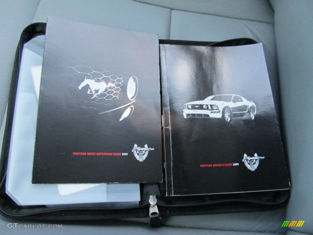 2009 Mustang V6 Premium Convertible - Performance White / Light Graphite photo #21