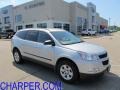 2011 Silver Ice Metallic Chevrolet Traverse LS AWD  photo #1