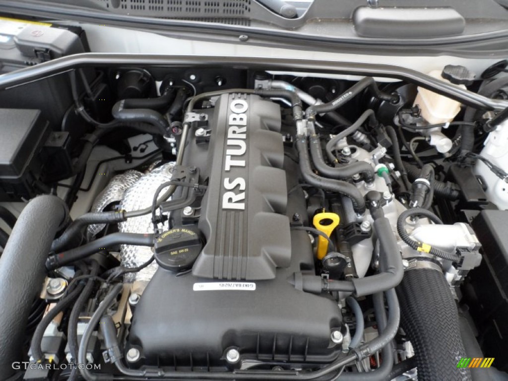 2011 Hyundai Genesis Coupe 2.0T R Spec Engine Photos