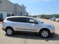 2011 Silver Ice Metallic Chevrolet Traverse LS AWD  photo #2