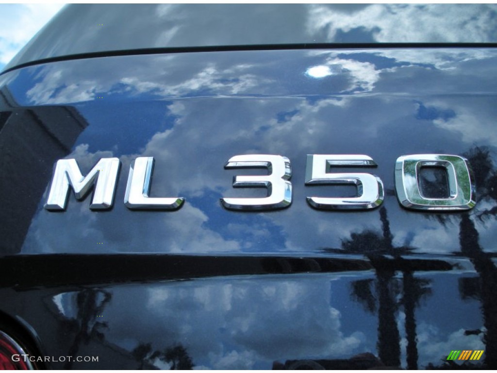 2009 ML 350 4Matic - Capri Blue Metallic / Cashmere photo #9
