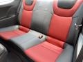 2011 Hyundai Genesis Coupe Black Leather/Red Cloth Interior Interior Photo