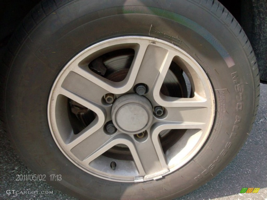 2004 Chevrolet Tracker LT 4WD Wheel Photo #51318508