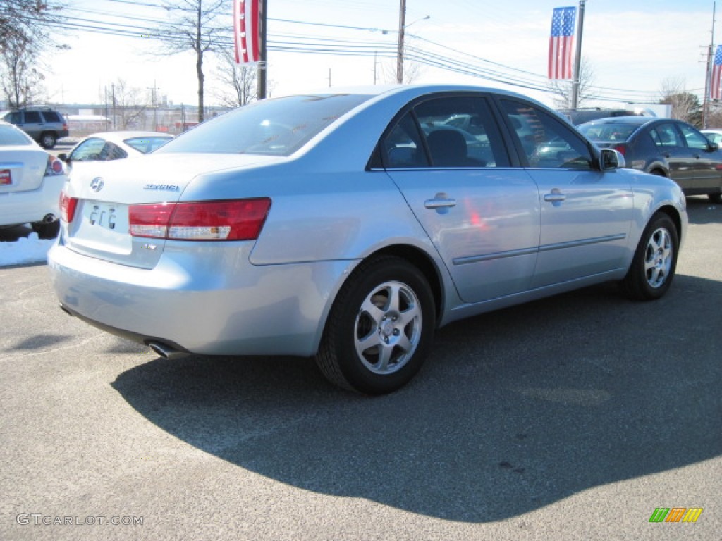 2006 Sonata GLS V6 - Silver Blue Metallic / Gray photo #3