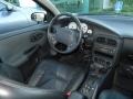 Black 2001 Saturn S Series SL2 Sedan Interior Color