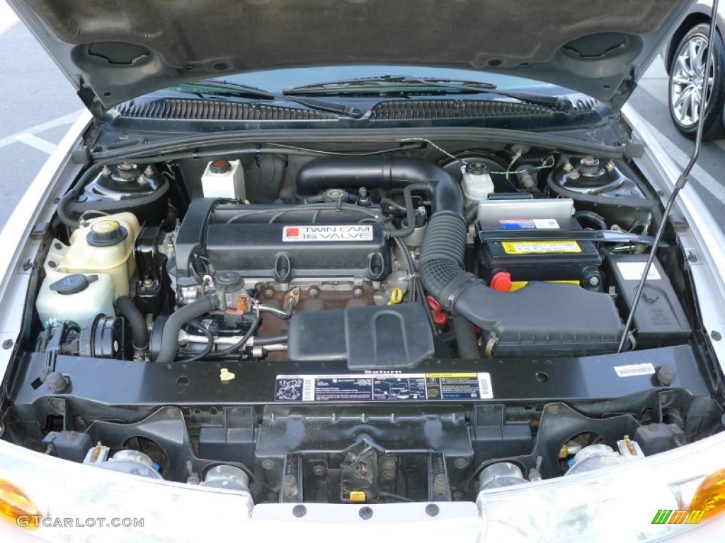 2001 Saturn S Series SL2 Sedan Engine Photos