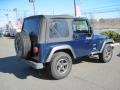 2004 Patriot Blue Pearl Jeep Wrangler X 4x4  photo #3