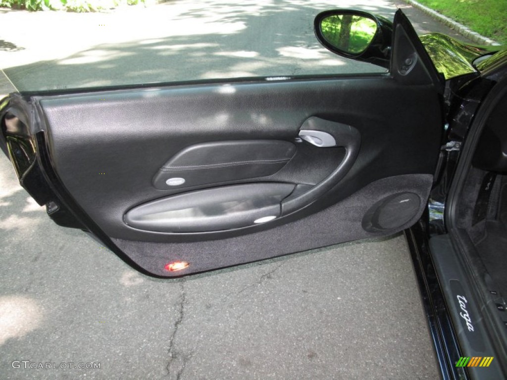 2003 Porsche 911 Targa Black Door Panel Photo #51321757