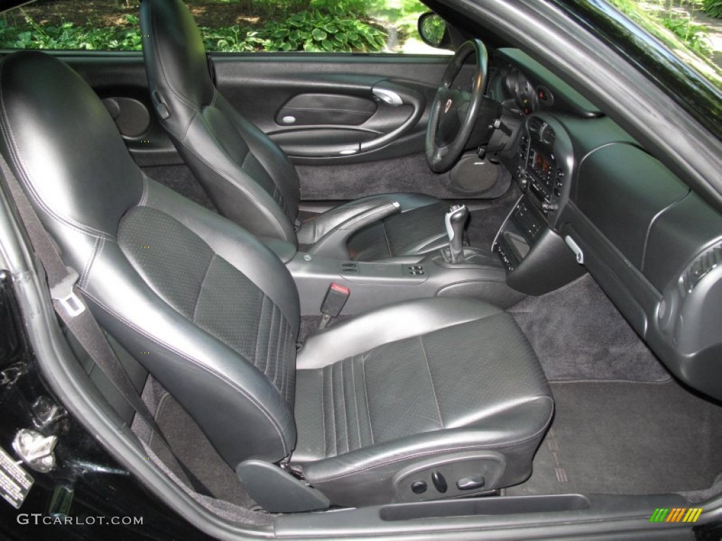 Black Interior 2003 Porsche 911 Targa Photo #51321772
