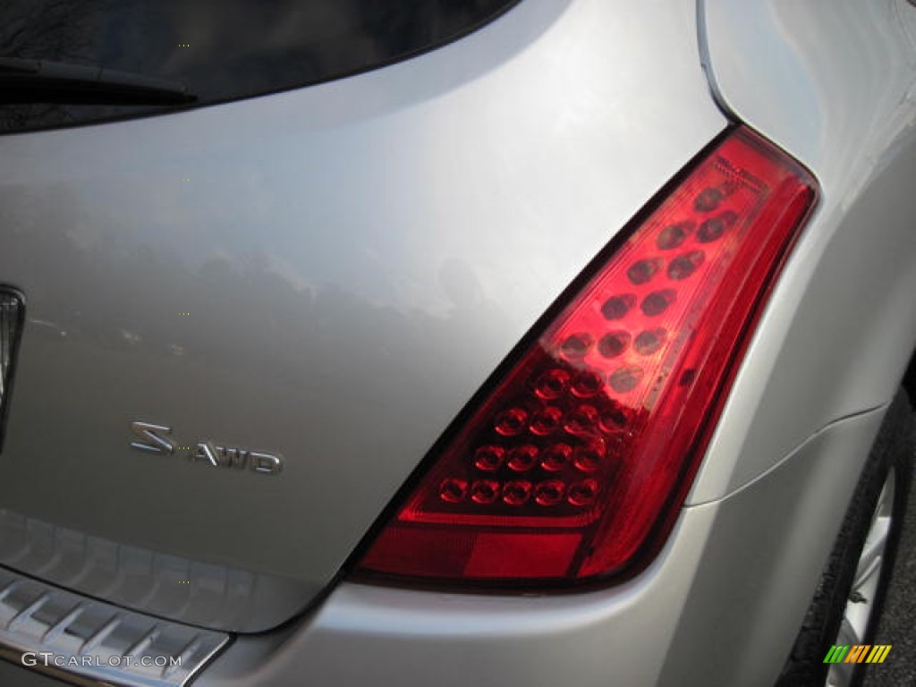 2007 Murano S AWD - Brilliant Silver Metallic / Charcoal photo #5